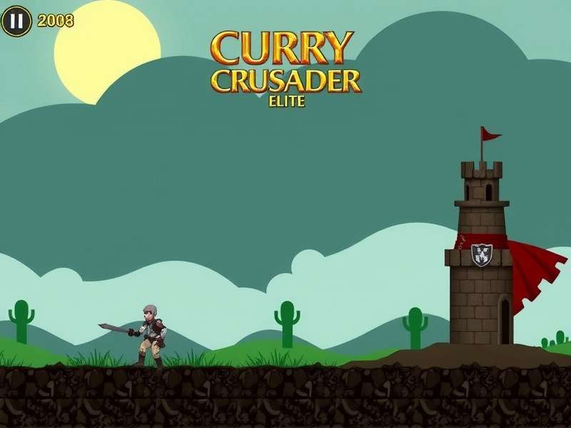 Curry Crusader Elite Game Screenshot